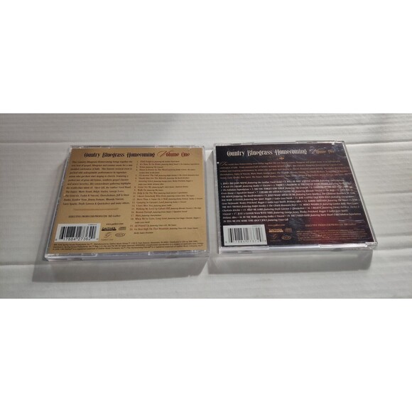 Country Bluegrass Homecoming, Vol. 1 & Vol. 2 by Bill & Gloria Gaither Pre-owned - Picture 2 of 4